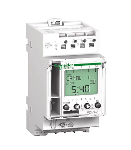 Zeitschaltuhr zur Vorprogrammierung der