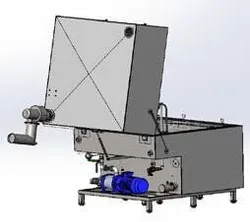 Deckelöffnung 80° mit zusätzlichem Gasdruckstossdämpfer 
