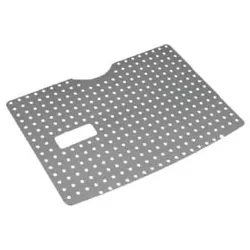 Grille de protection - en tôle d'acier inoxdable perforée