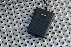 Fussschalter zum Drehen des Korbes