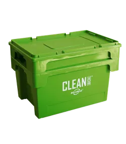 Clean Box avec couvercle, panier plongeant