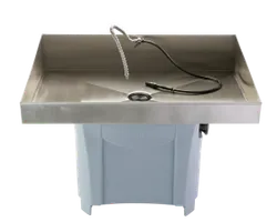 Edelstahlaufsatz mit Tragkraft 250 kg