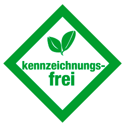 Kennzeichnungsfrei