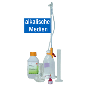 Titrationsbesteck klein 1 N Salzsäure