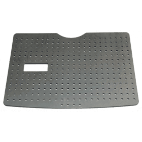 Grille de protection plastique, noir