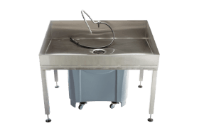 Rehausse en acier inoxydable (1000 kg) pour BIO-CIRCLE GT Maxi